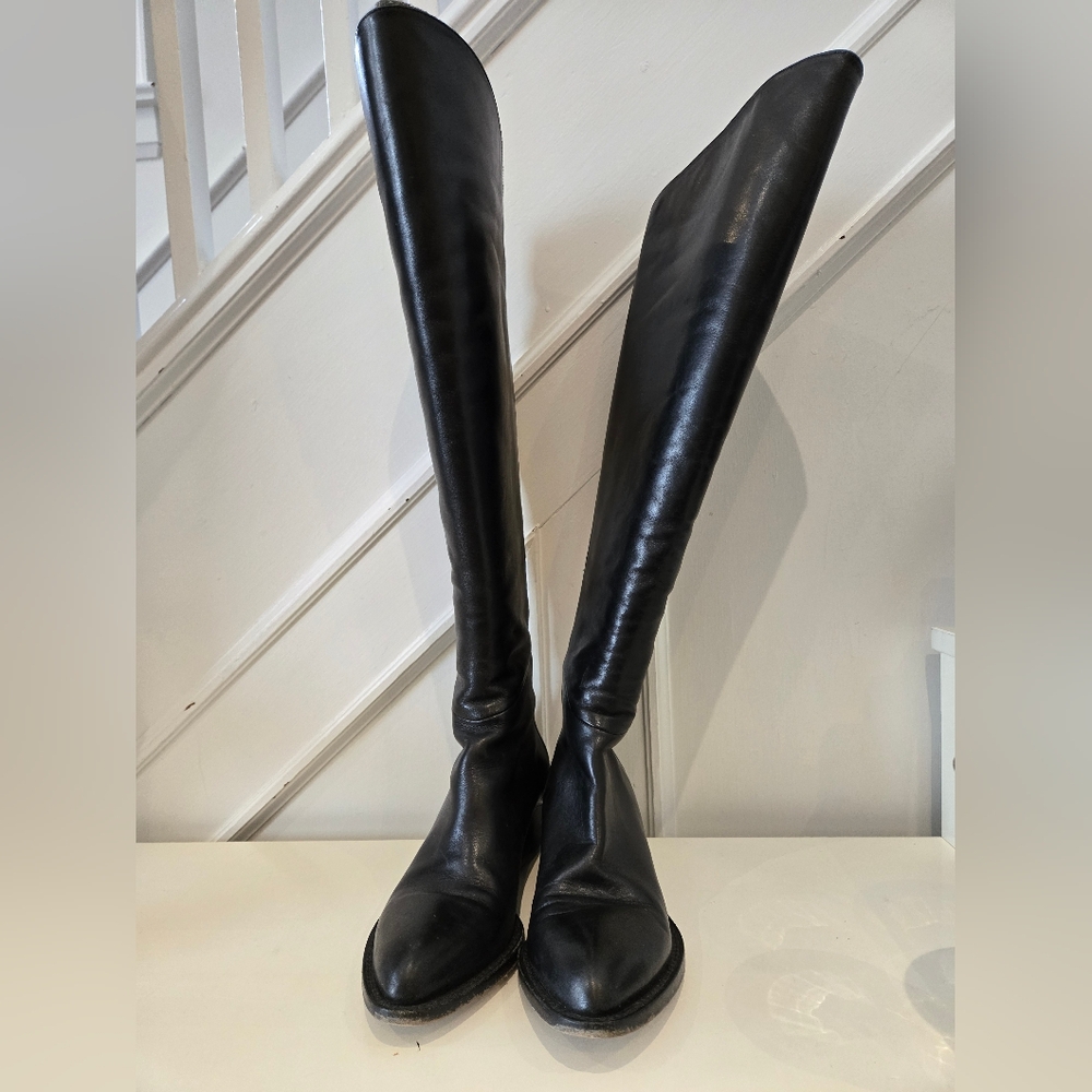 Alexander Wang Black Over the Knee Boot Size 36 - Picture 4 of 11